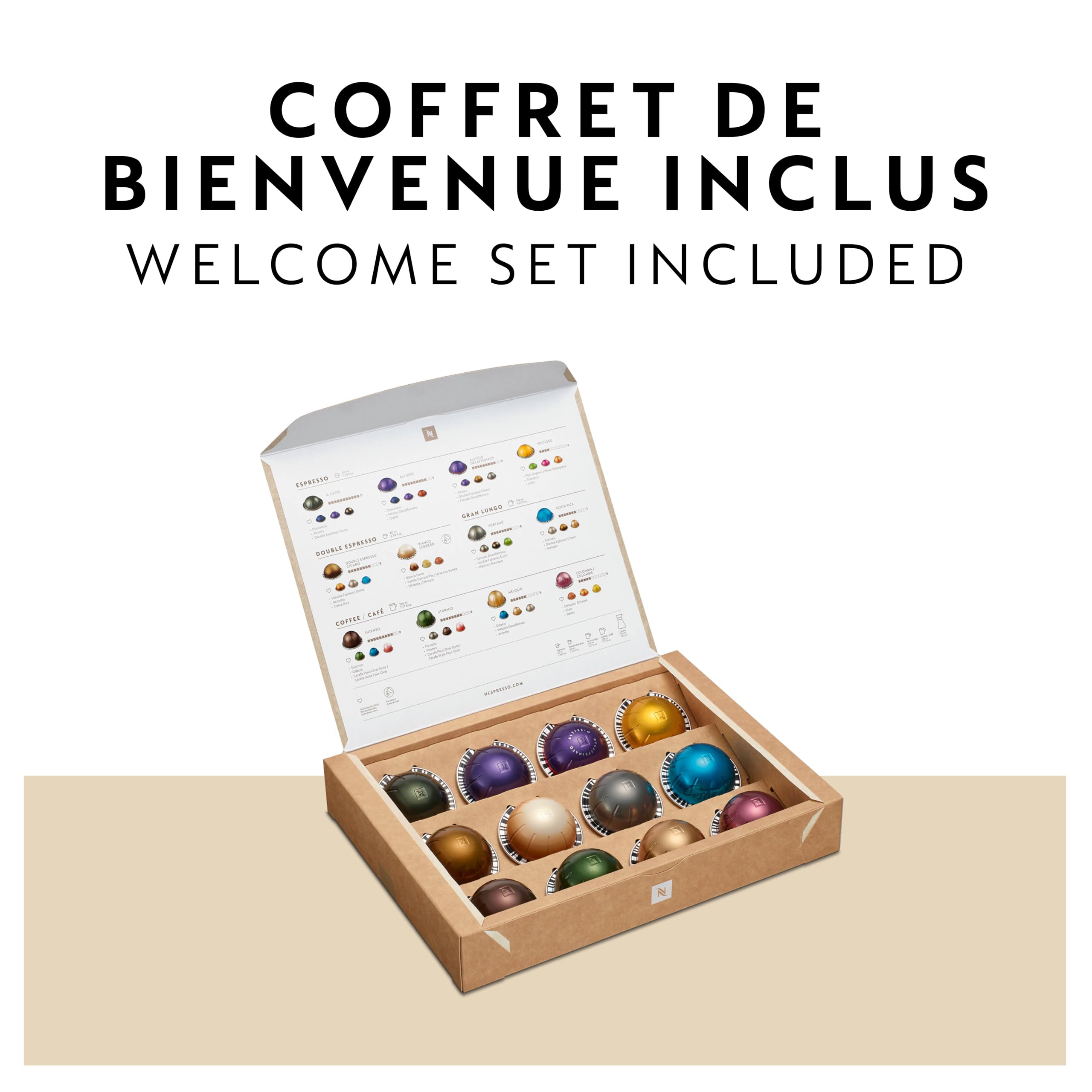 Nespresso Vertuo Next Coffee and Espresso Maker by Breville, with Aeroccino Milk Frother