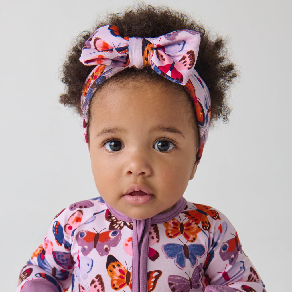 Little Sleepies Baby Pajamas, Butterfly Kisses, 0-3 months