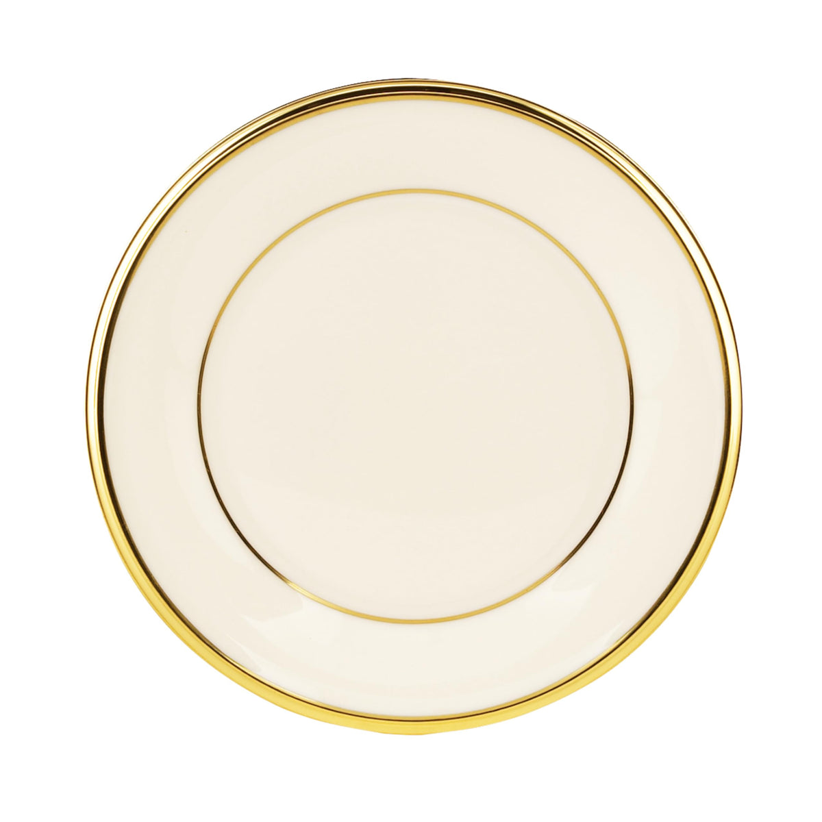 Lenox 140104040 Eternal Saucer, 1 Piece, Porcelain, 6" x 6", Service for 1, Porcelain