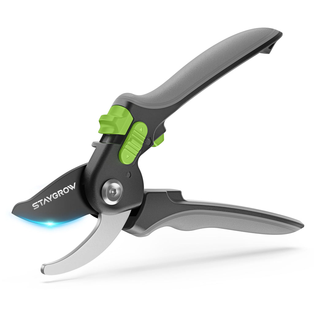 STAYGROW 8.5" Pruning Shears for Gardening SK5 Sharp Garden Shears
