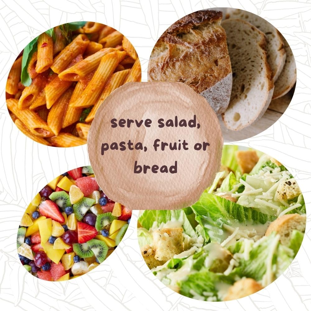 Salad Served Large Wooden Bowl for Party, Catering, Weddings and Restaurants, 15 Inch Wide