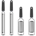 4Pcs Stainless Steel Grater for Different Food Grater with Non-Slip Handle for Vegetables Cheese Shredder and Lemon