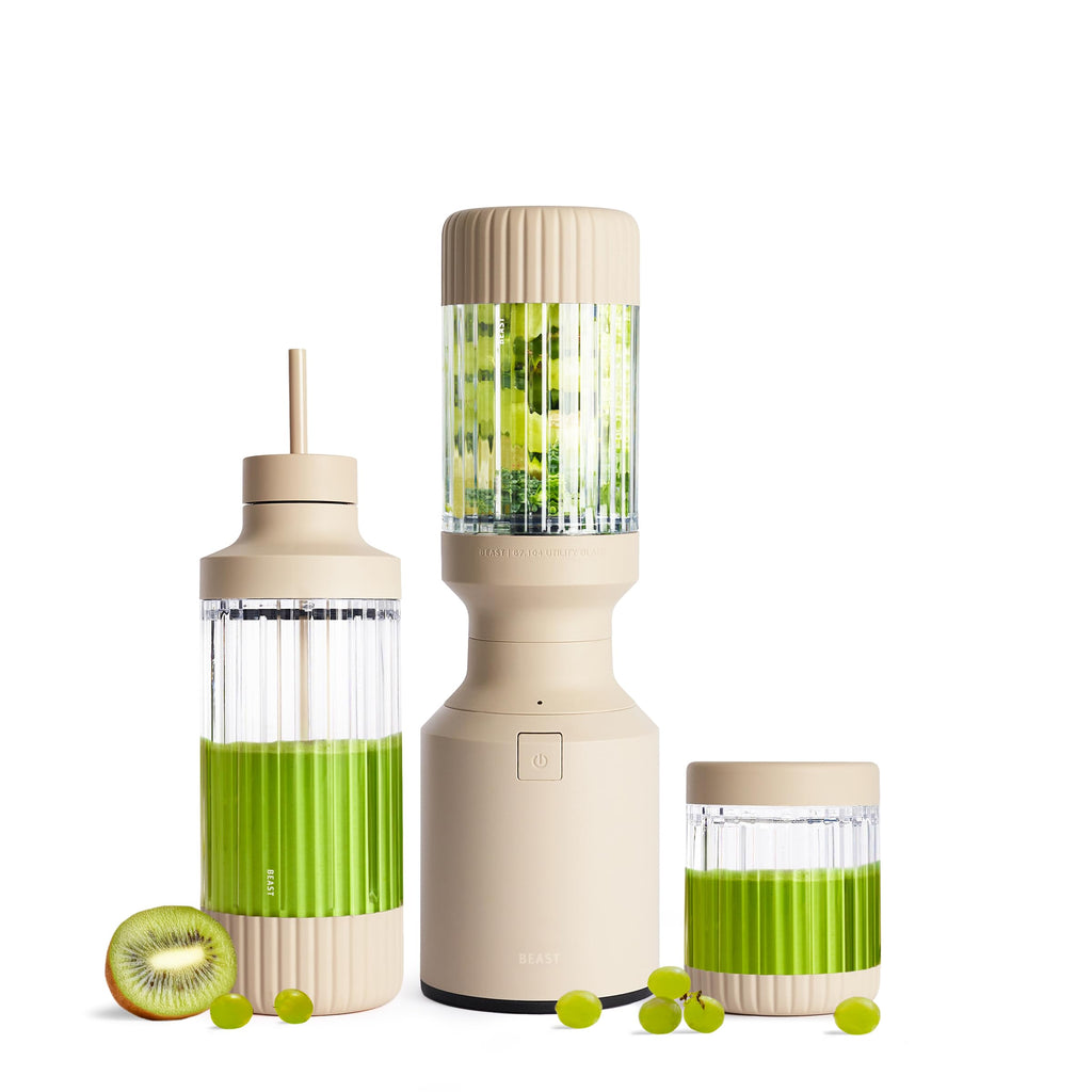 Beast Mighty 850 Plus Personal Blender, XL Vessel, Sand, 850W