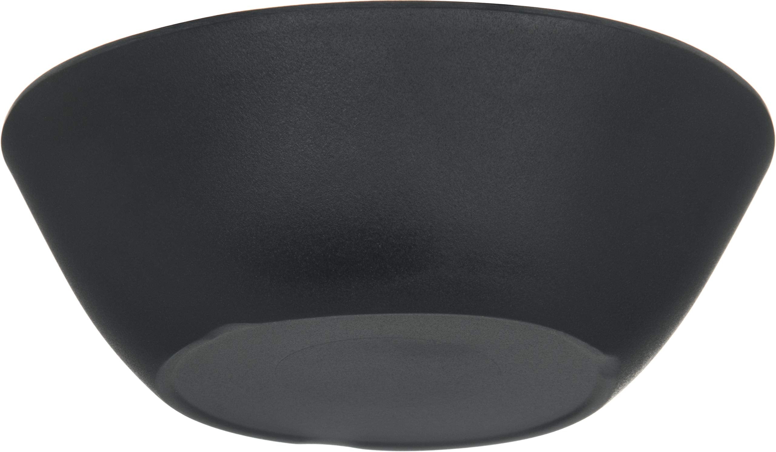 Carlisle FoodService Products Ridge Reusable Plastic Bowl Soup Bowl for Home and Restaurant, Melamine, 8 Ounces, Soapstone, (Pack of 24)