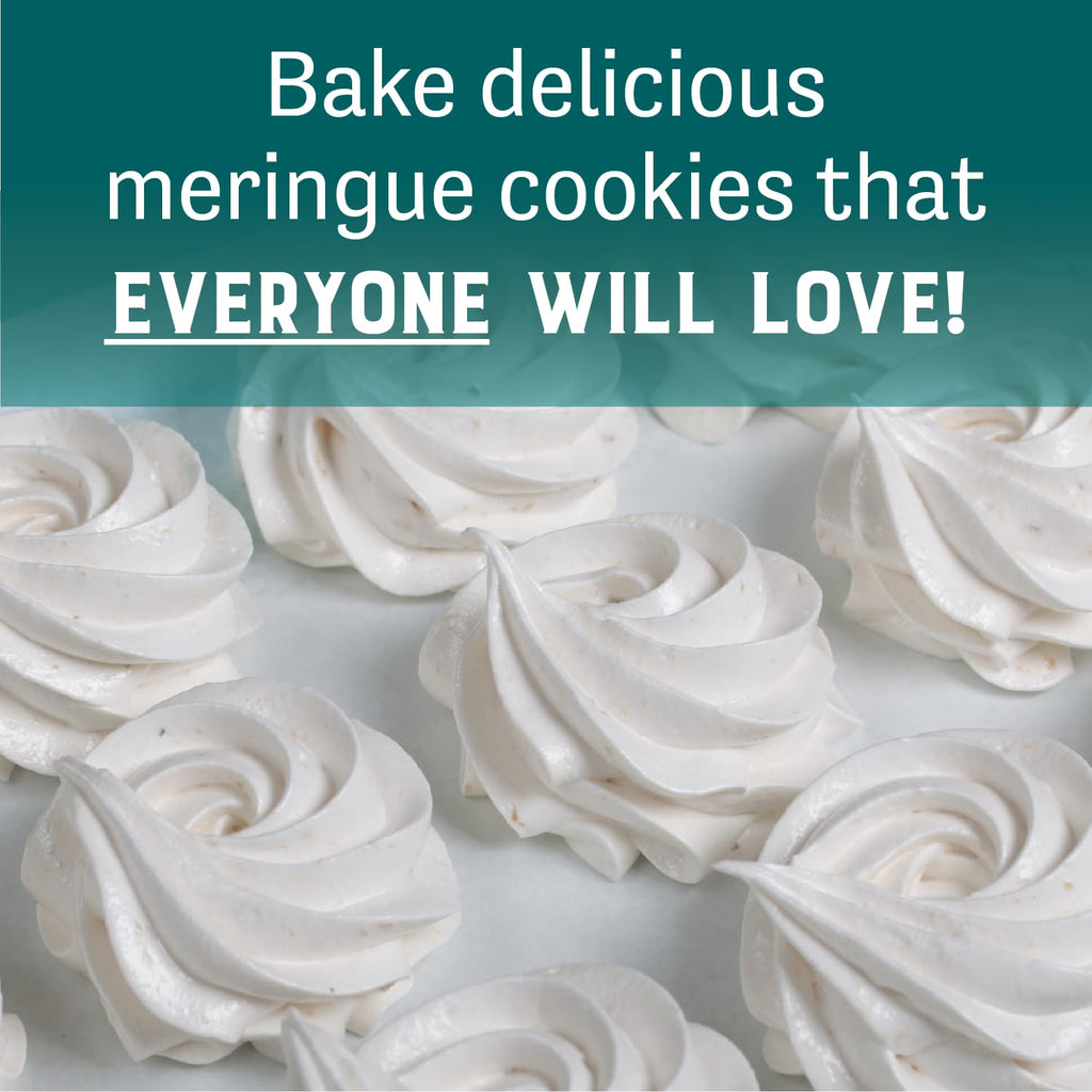 Judee's Gluten Free Meringue Powder Mix - Meringue Powder for Royal Icing - Gluten-Free Nut-Free Cookie Icing Mix - Use with Cookie Decorating Supplies - 24 Oz