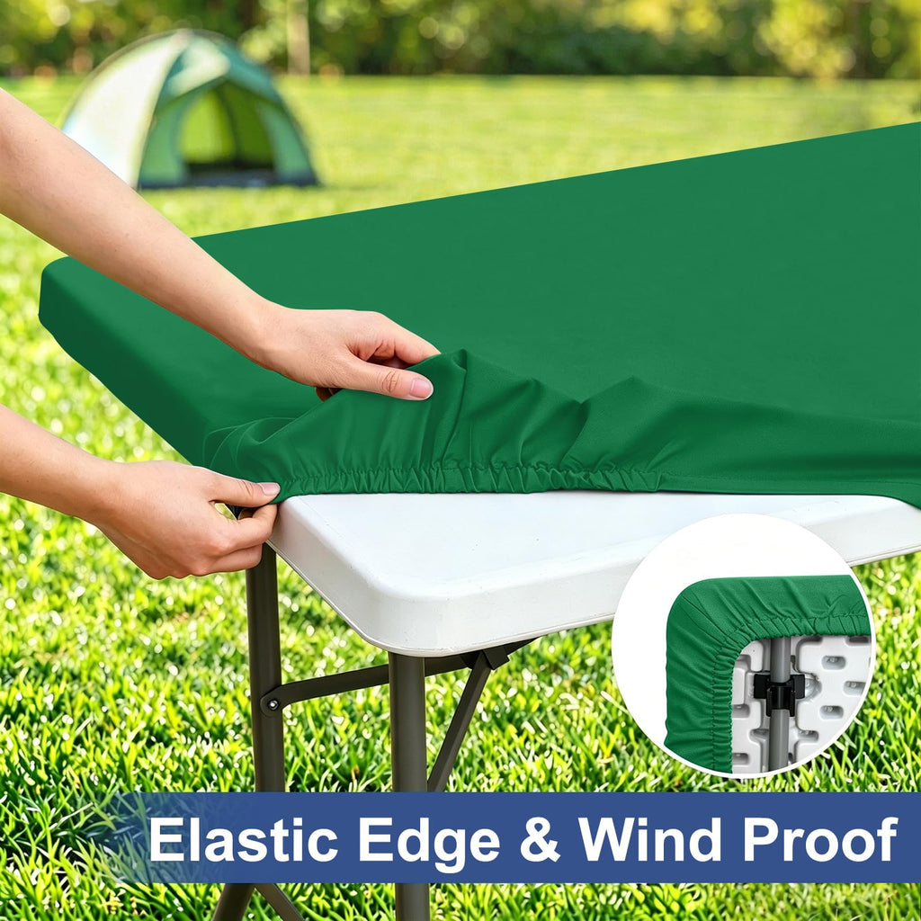homing Rectangle Table Cloth Cover 8 Foot Elastic Fitted Tablecloth
