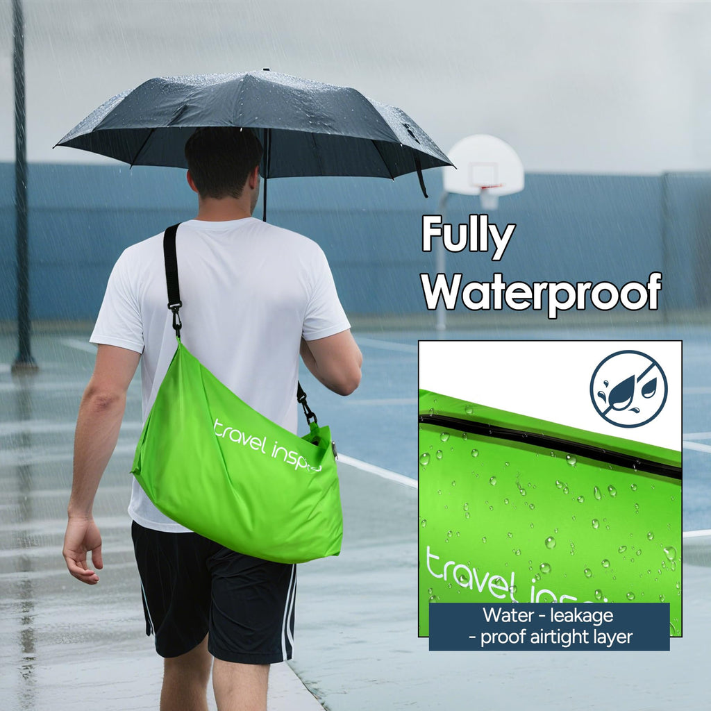 Travel Compression Bag with Electric Vacuum Pump, 22L Waterproof Cube