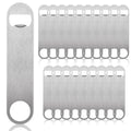 QTLCOHD 20 Pack 7 Inch Flat Bottle Opener