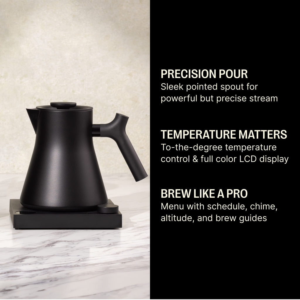 Fellow Corvo EKG Pro Gooseneck Electric Kettle for Pour Over Coffee & Tea