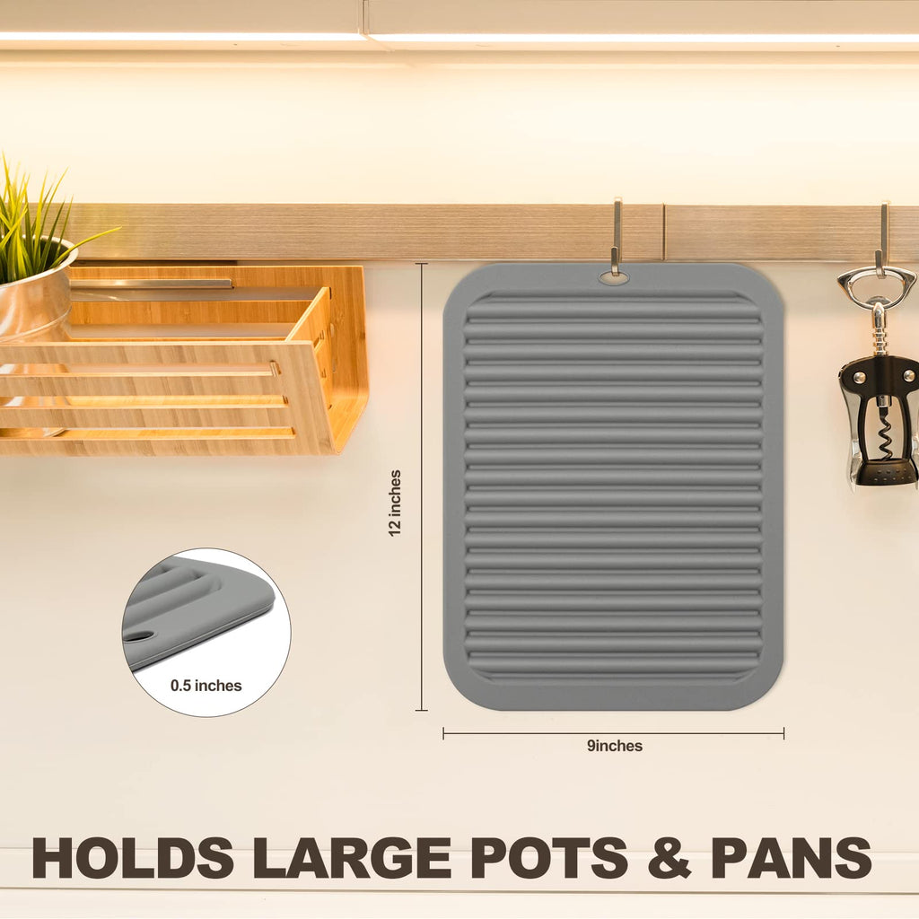 Joyhalo 2 Pack Square Trivets for Hot Dishes