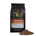 BEYOND 85 COFFEE, Espresso, Premium Colombian Coffee, Medium Roast, Fruity, Nutty & Chocolatey Notes, Whole Bean, 12 OZ