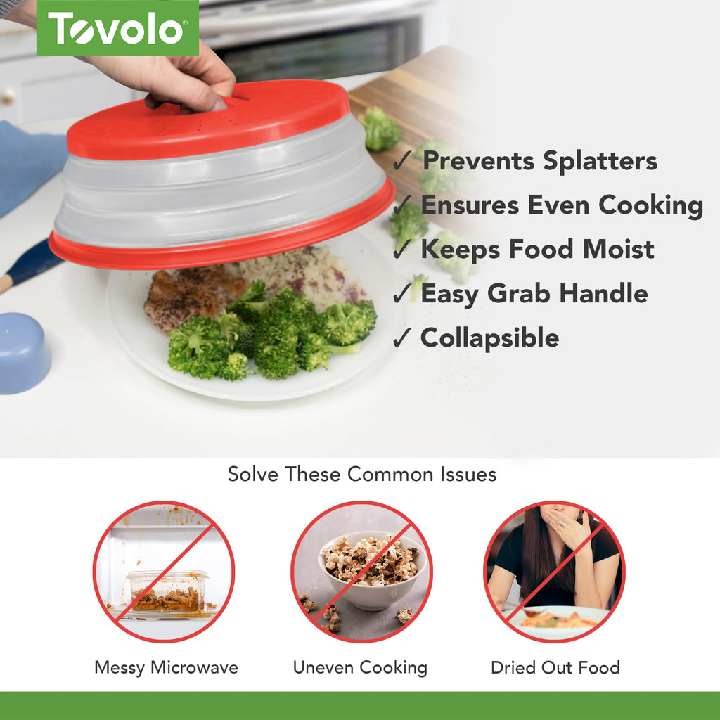 Tovolo, Food Cover Cooks Tools Collapsible Microwave