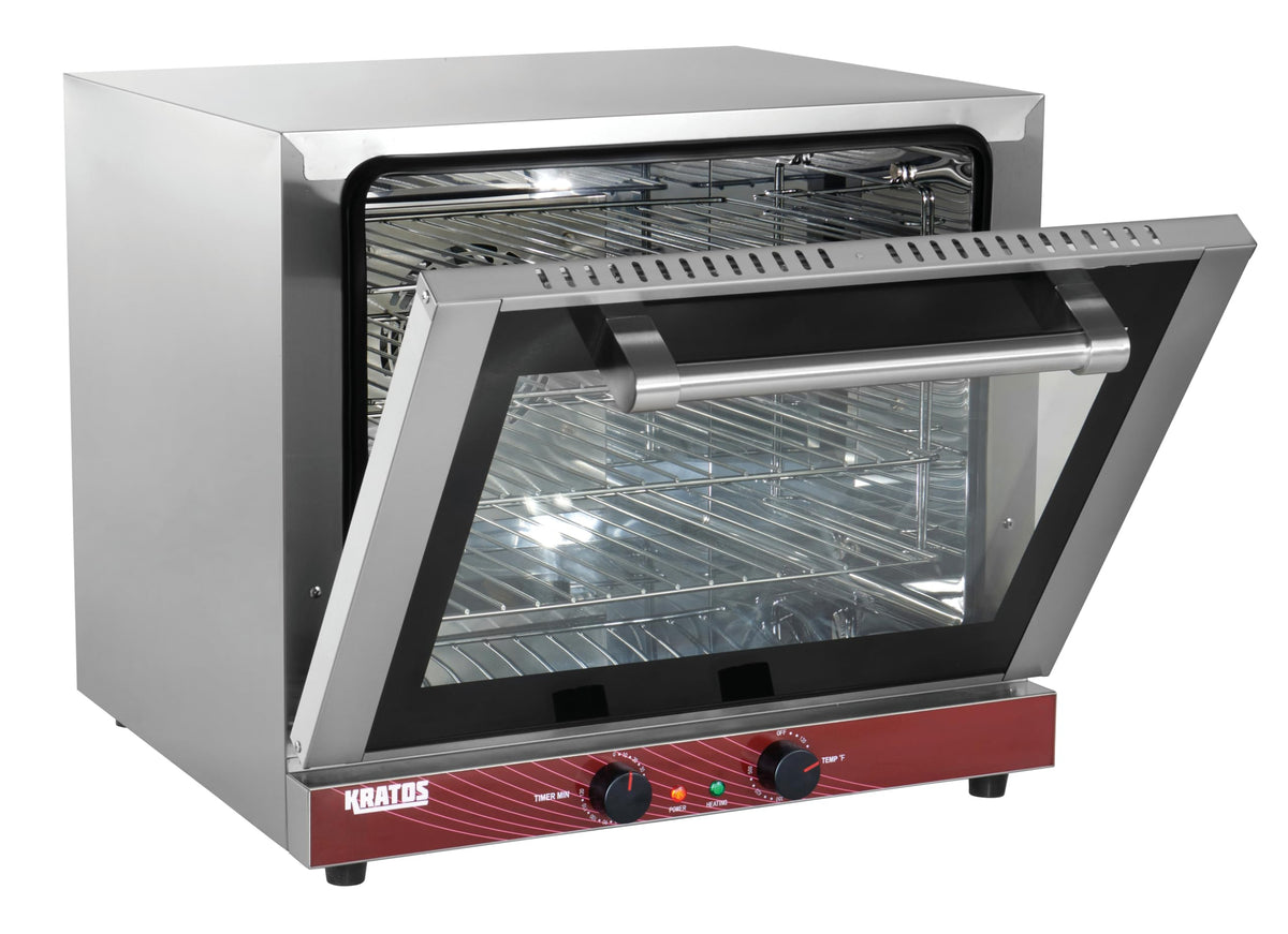 Kratos Commercial Oven, Half Size Electric Countertop Convection Oven