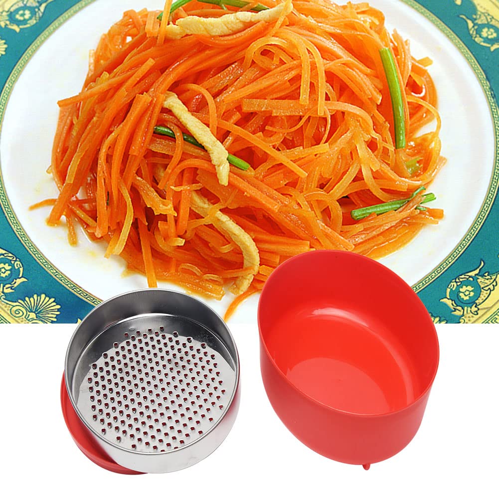Cheese Grater with Container and Lid 2 Blade Kitchen Grater