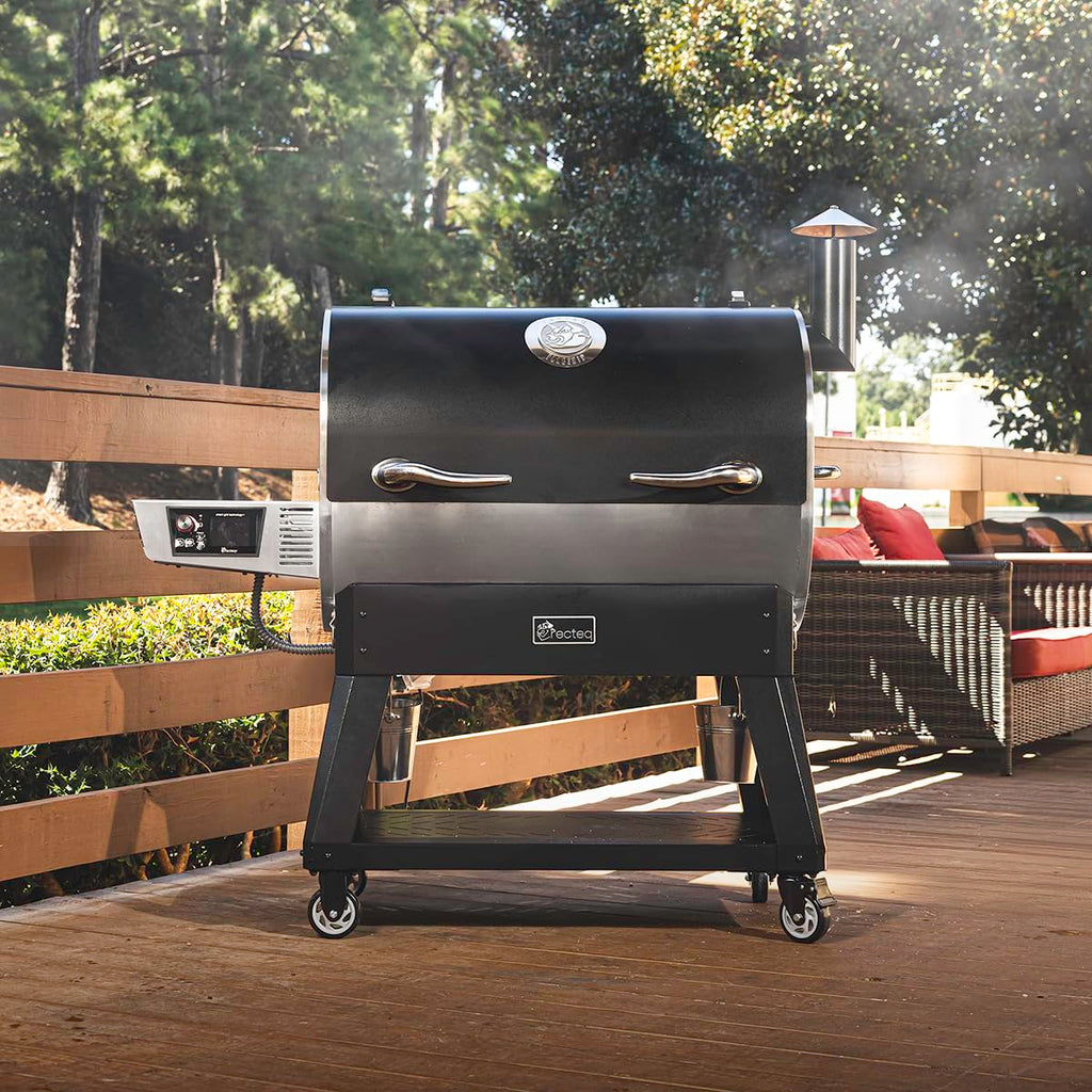 recteq Pellet Grill Smoker - Flagship 1600, Wood Pellet Smoker, BBQ, Wi-Fi Smart Grill, 1667 Sq. In. Cook Space, 40 lb Hopper