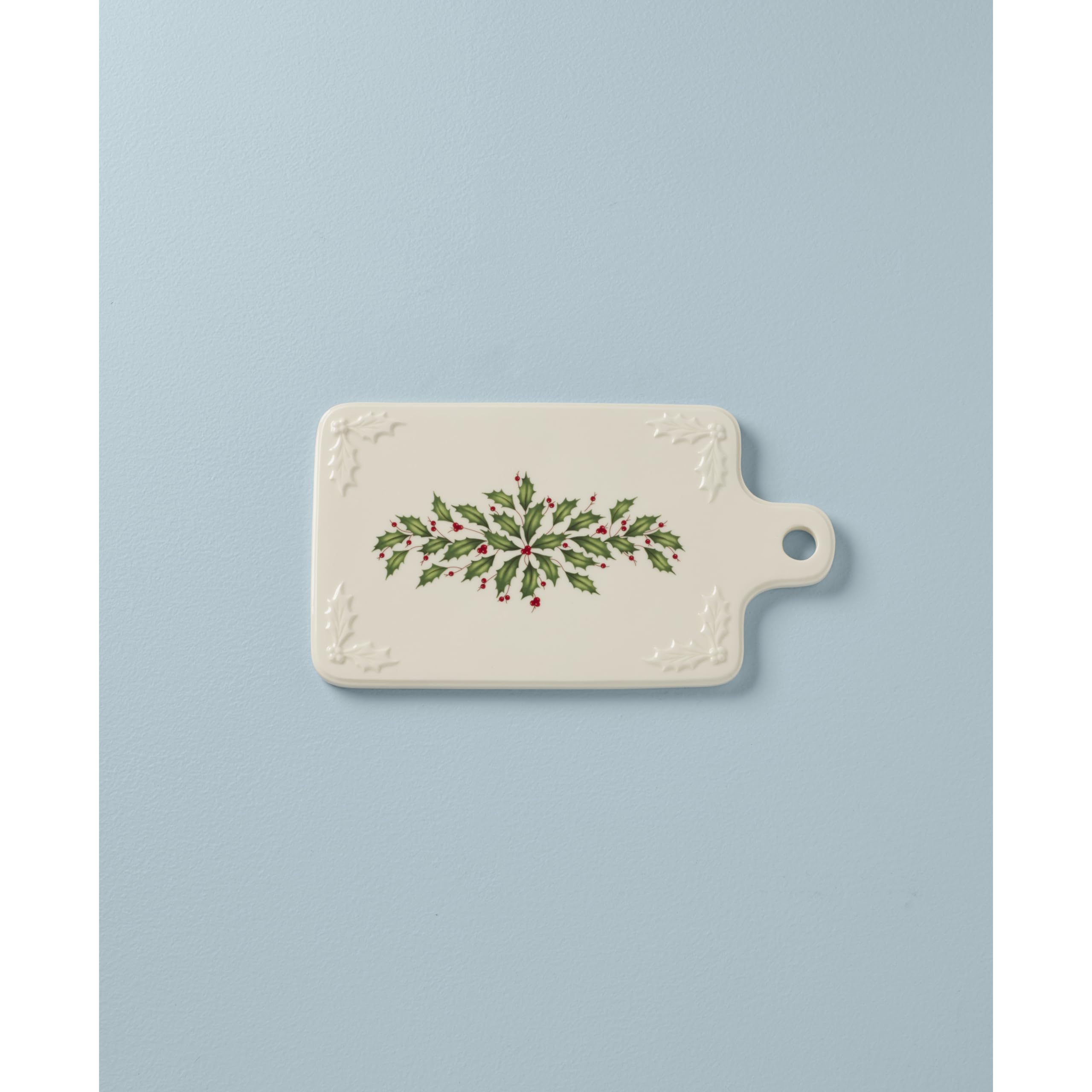 Lenox 890760 Holiday Porcelain Cheeseboard, Christmas Hosting
