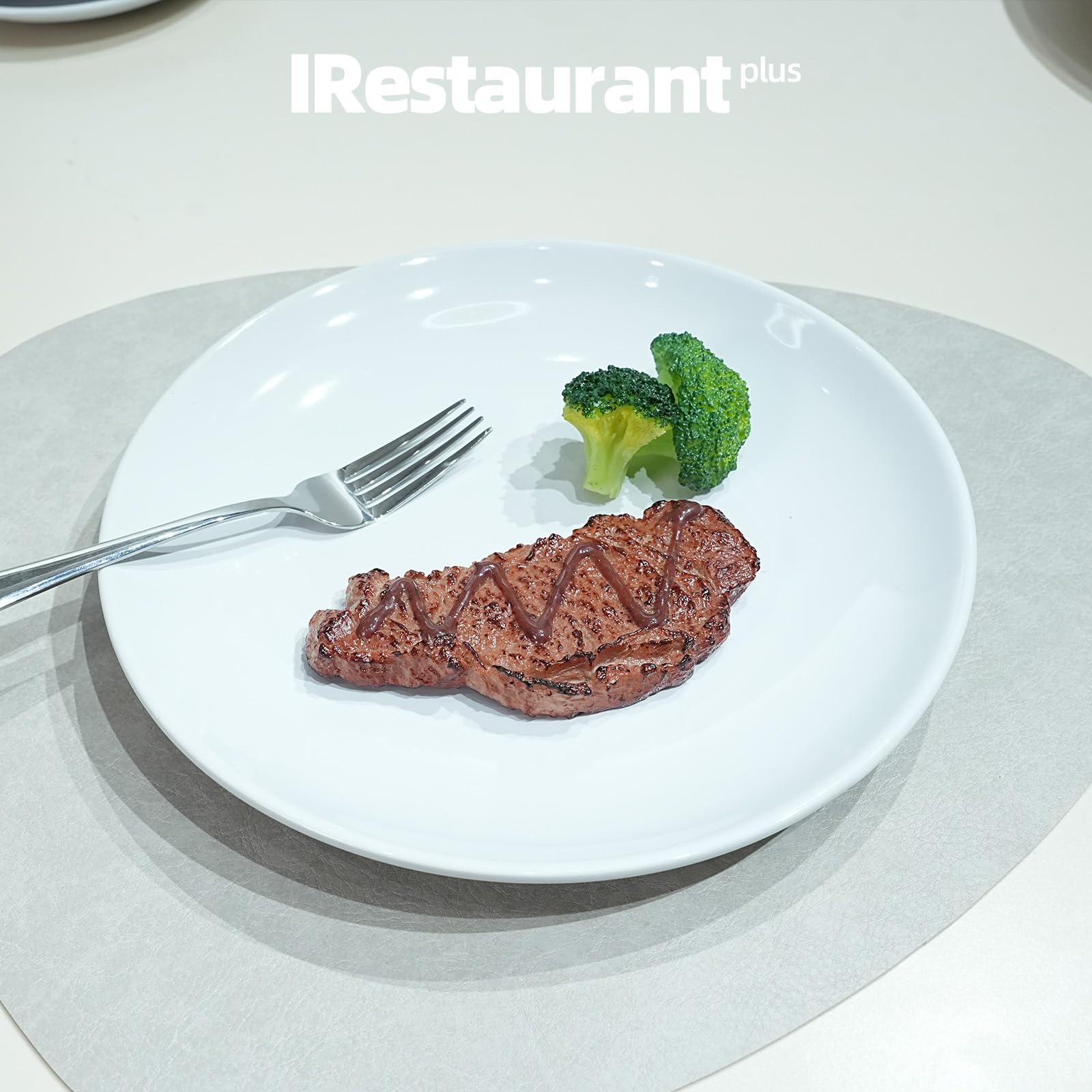 IRESTAURANT PLUS Stoneware Coupe Commercial Grade Dinnerware, Bright White, Plate 10.5", Case of 12