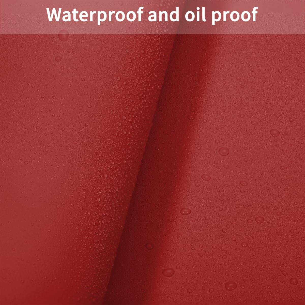 Zinkooat Leather Desk Mat,1.8mm Thick,14x60 Inch Desk Cover,Desk Protector Mat,Dresser Cover Top,Nail Table Mat,Dresser Cover,Quartz Countertop Protector,Table Sticker Cover(Black+Wine Red,14x60)