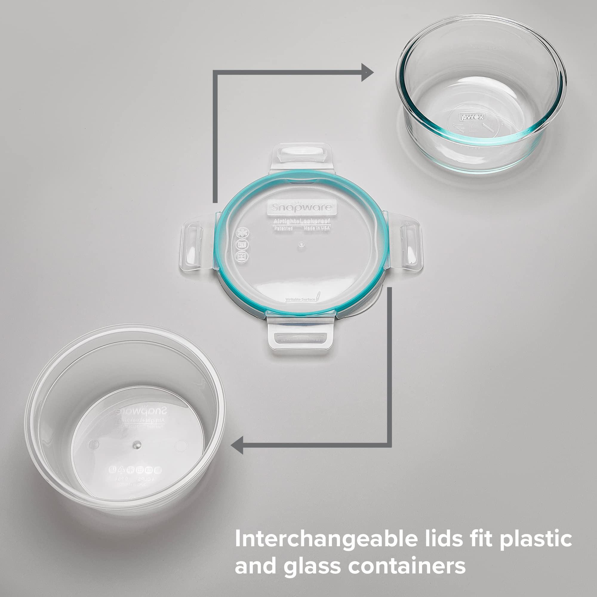 Snapware Plastic Total Solutions (14-Pack, Mixed Sizes) Food Storage Set