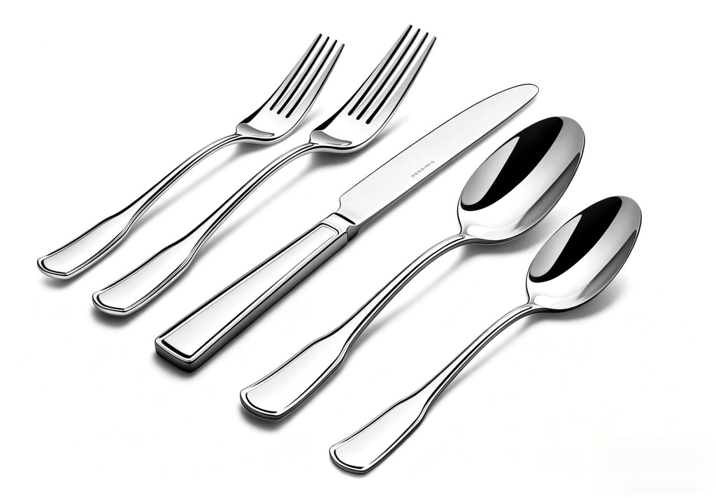 KINGSTONE 20 Piece Silverware Set for 4, 18/10 Stainless Steel