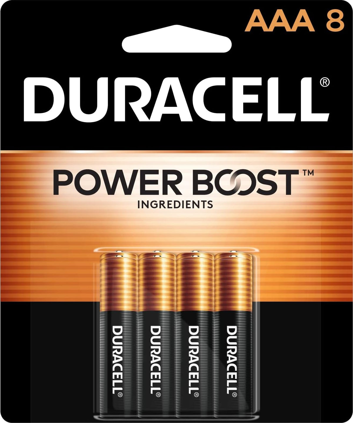 Duracell Coppertop AAA Batteries, 24 Count, 12-Year Shelf Life