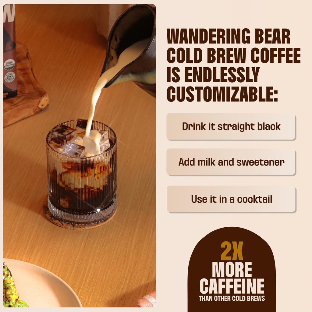 Wandering Bear Organic Caramel Cold Brew On Tap - 96 fl oz, Iced Coffee