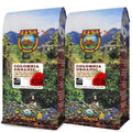 Java Planet Low Acid Organic Colombian Coffee Beans, Medium Dark Roast 32oz