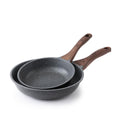SENSARTE Nonstick Frying Pans, Grey(8+10 Inch)