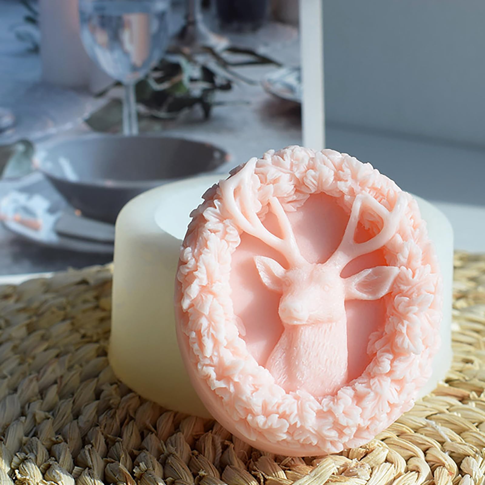 Spiral Wave Silicone Molds - Set of 3 - Resin, Cake, Soap & Clay Molds - Candle Making & Craft Supplies