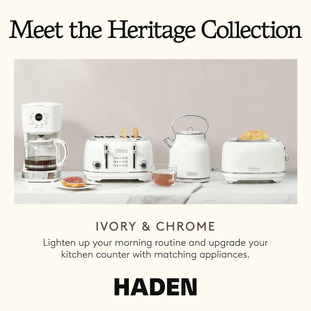 HADEN Coffee Machine, 12 Cup Programmable Drip Coffee Maker