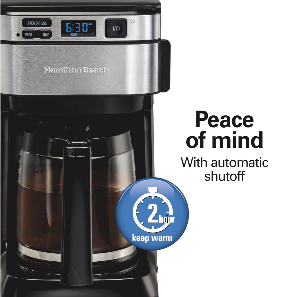 Hamilton Beach FrontFill 12 Cup Programmable Drip Coffee Maker