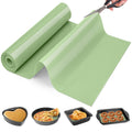 Silicone Baking Mat Roll - Best German Silicone - Heat Resistant Baking Macaron Bread Mat, Non-stick Pastry Mat, Reusable Dough Rolling Mat