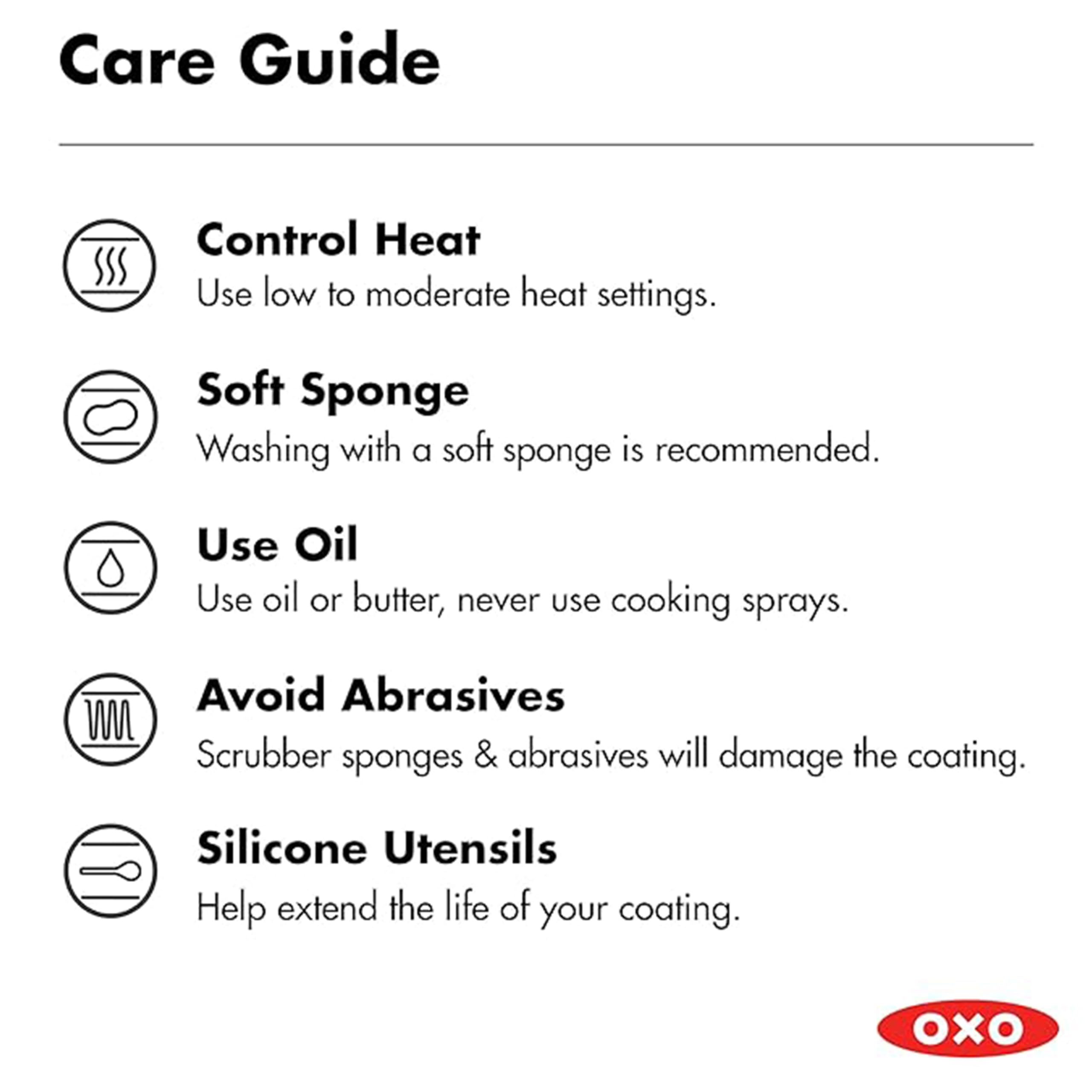 OXO 13 Piece Stainless Steel Cookware Set, Tri-Ply Multiclad Pots & Pans, PFAS-Free Ceramic Nonstick Coated Frying Pans, Induction Compatible, Dishwasher & Oven Safe, Sauce, Stock, Saute, Silver