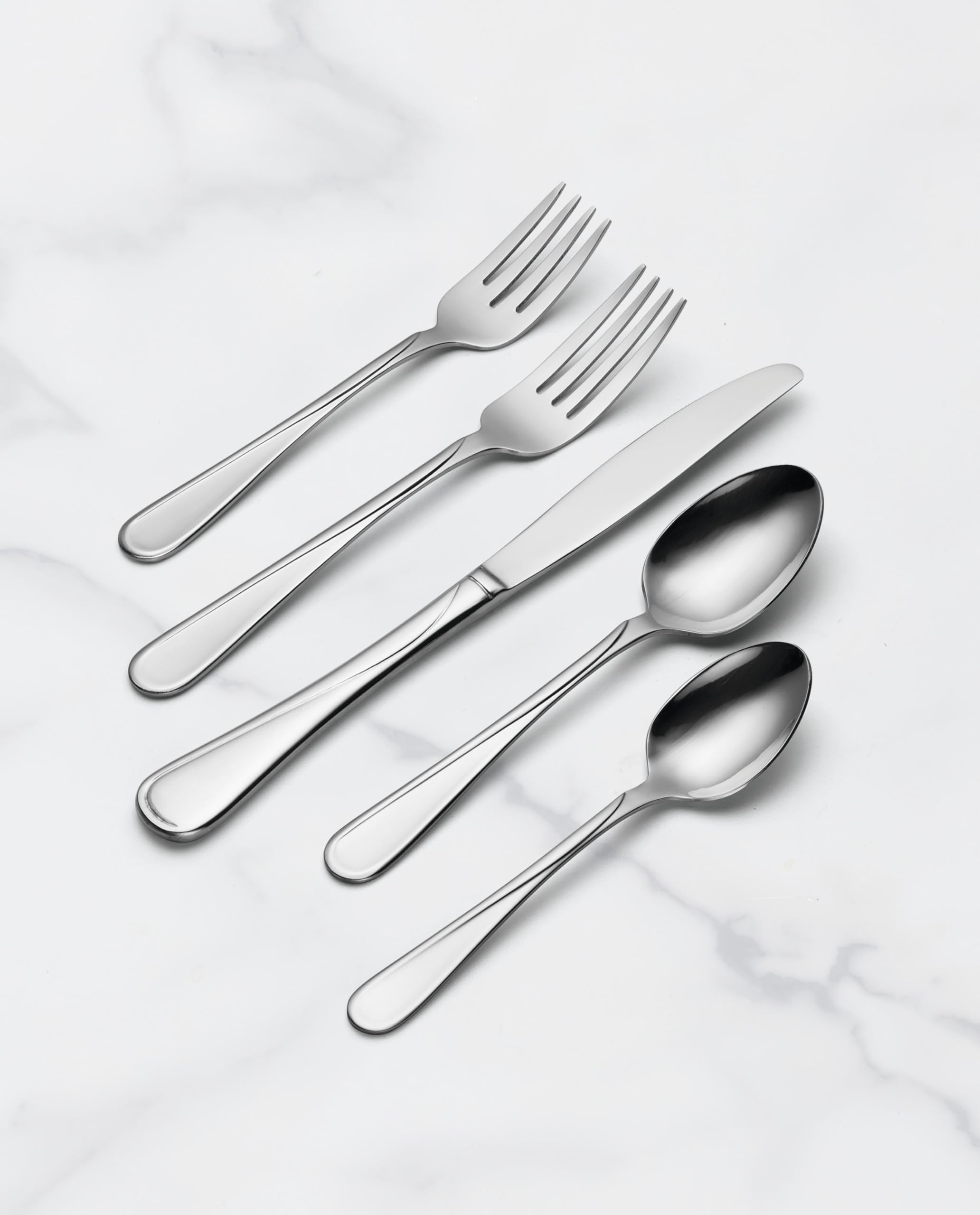 Oneida Flight 20-Piece 18/0 Silverware Set for 4, Flatware