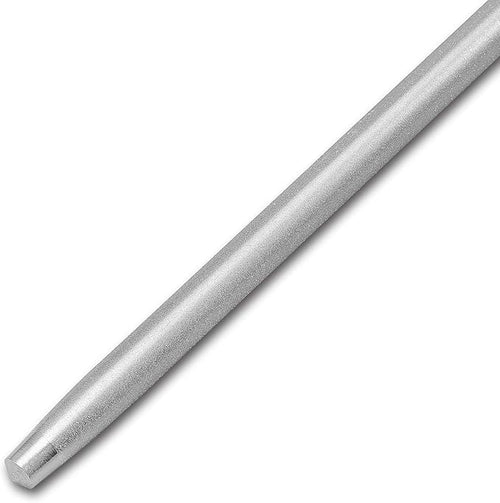 12-Inch Diamond-Coated Knife Sharpening Rod, Honing Steel, Black
