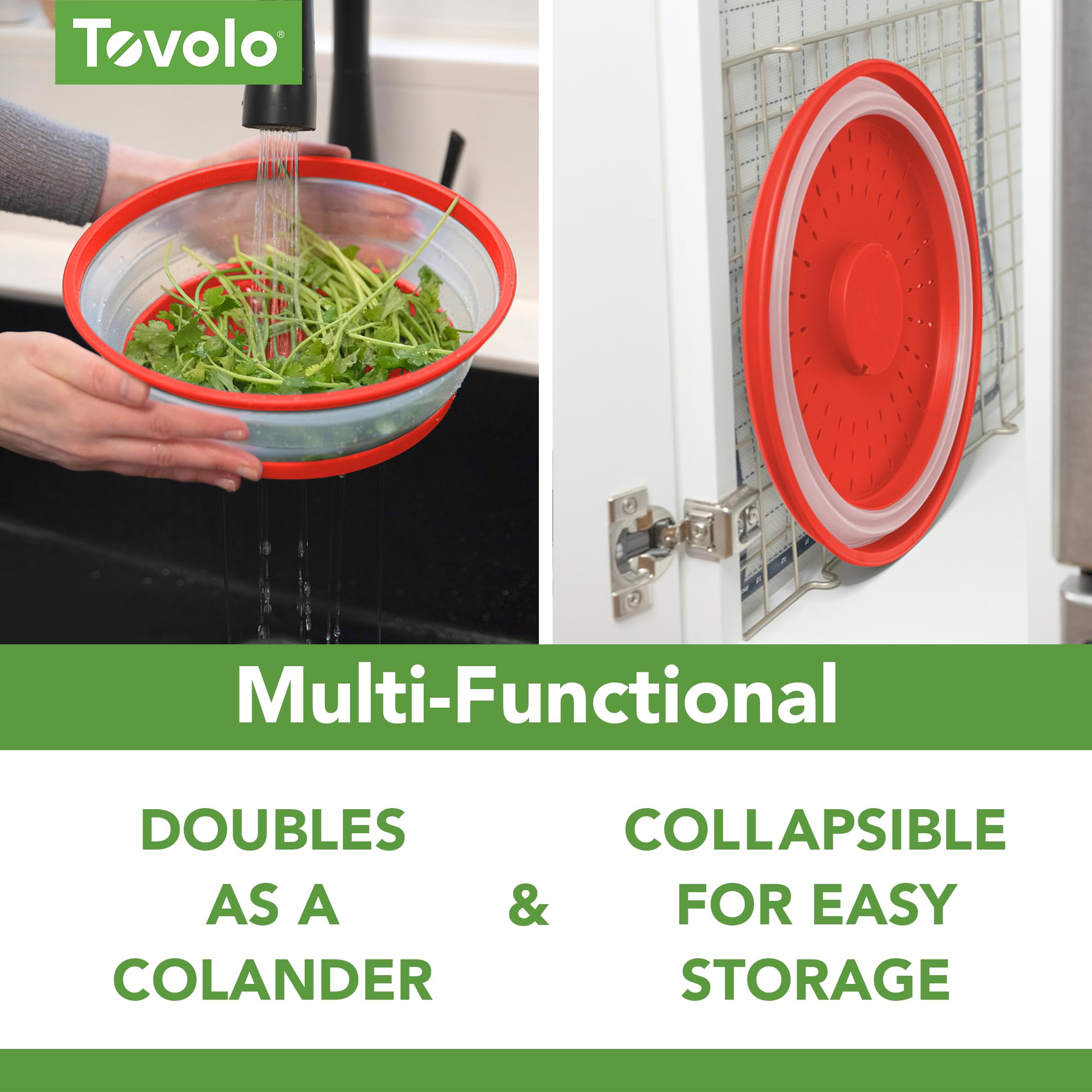 Tovolo, Food Cover Cooks Tools Collapsible Microwave