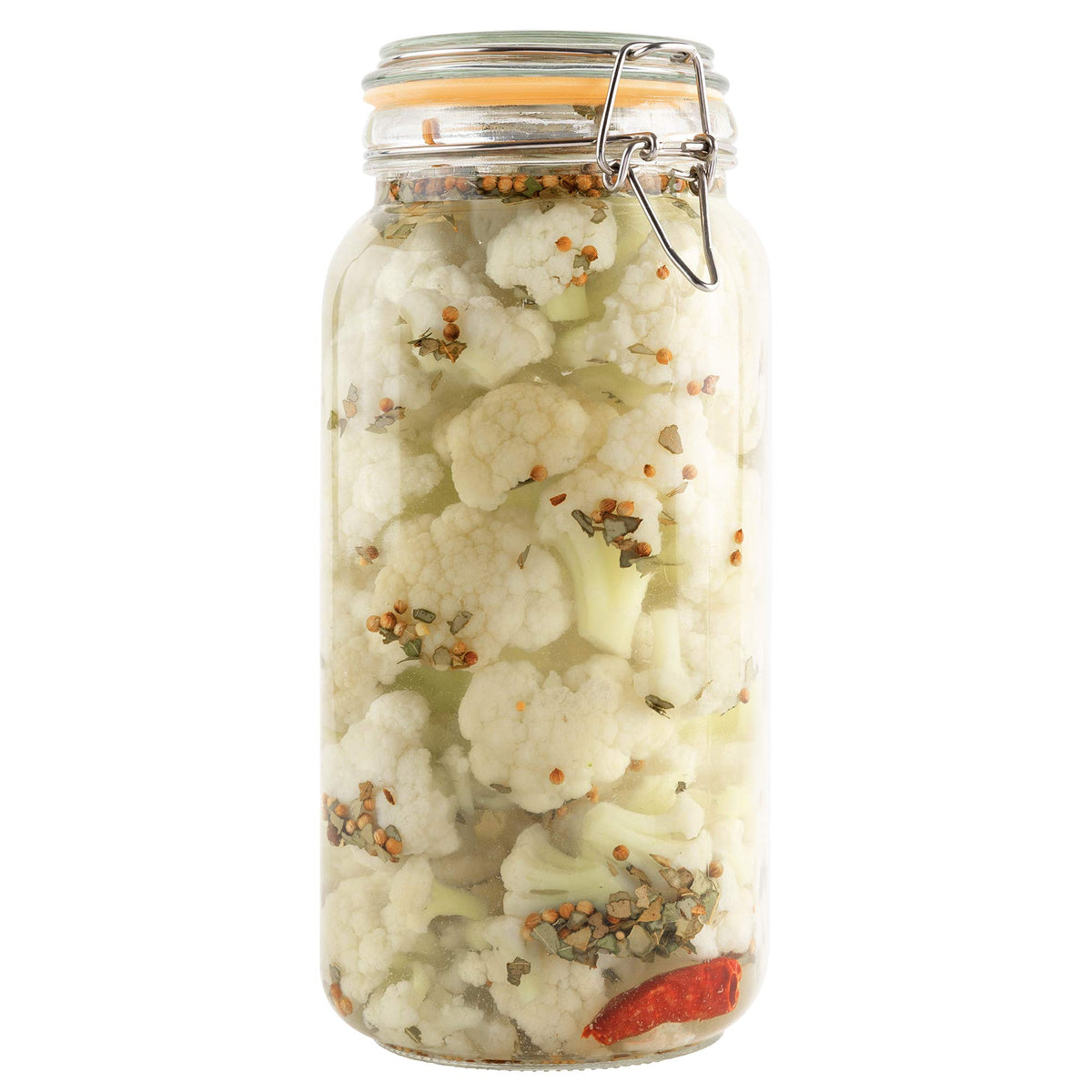 Galashield Glass Jars with Airtight Lids 67 oz [Set of 2]