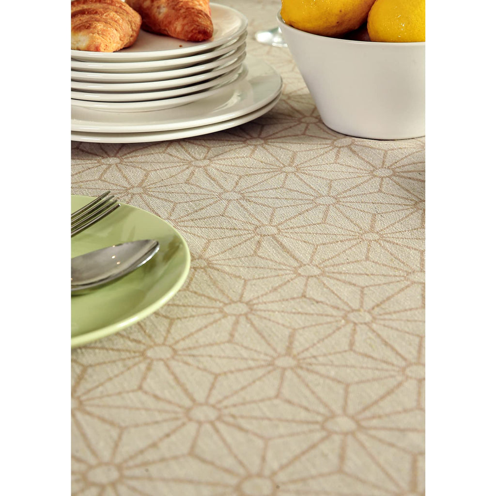 patdrea Vintage French Linen Tablecloth,Rectangular,118"x67"-Cudillero