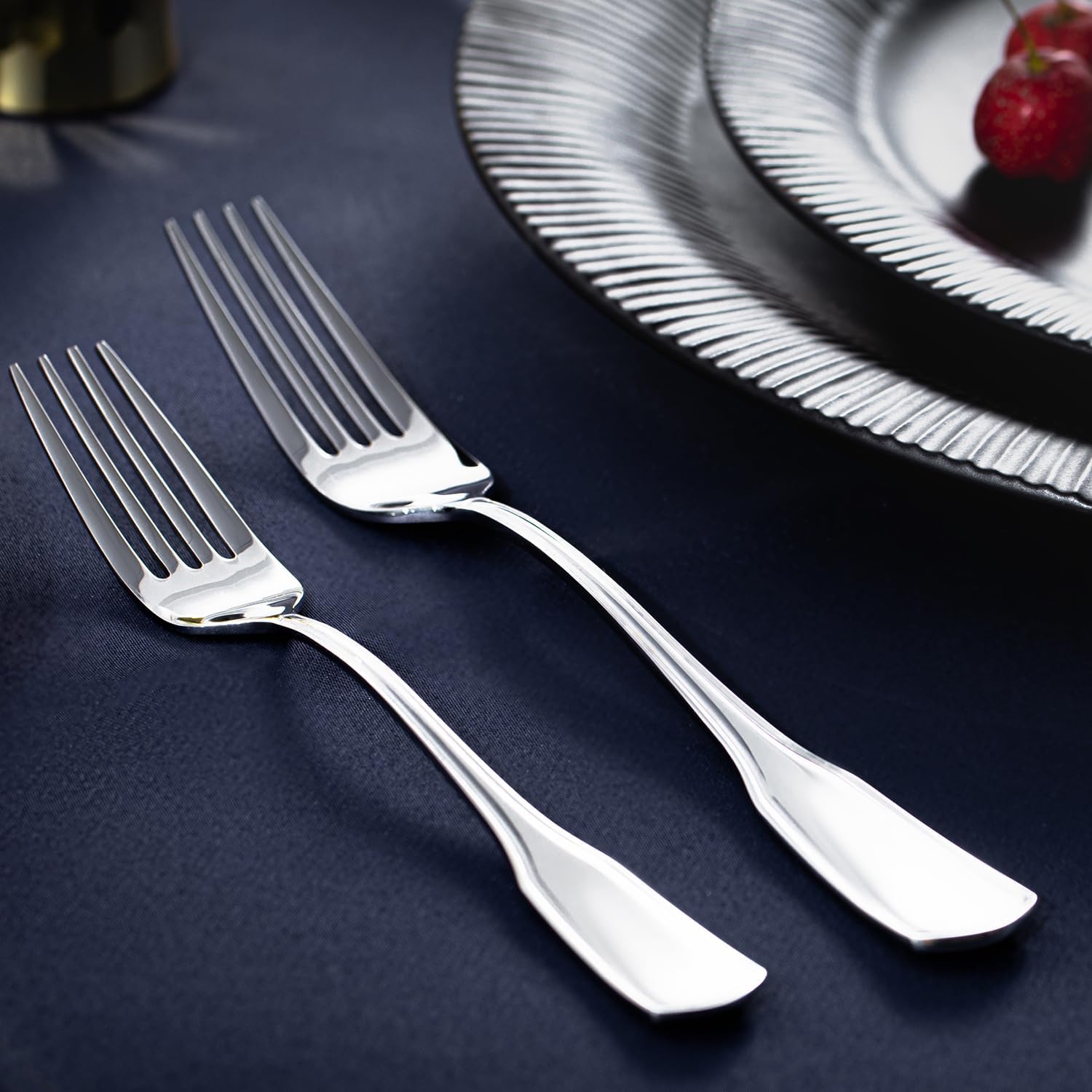 KINGSTONE 20 Piece Silverware Set for 4, 18/10 Stainless Steel