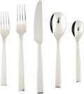Fortessa Spada 18/10 Stainless Steel Flatware, 5 Piece Place Setting, Service for 1