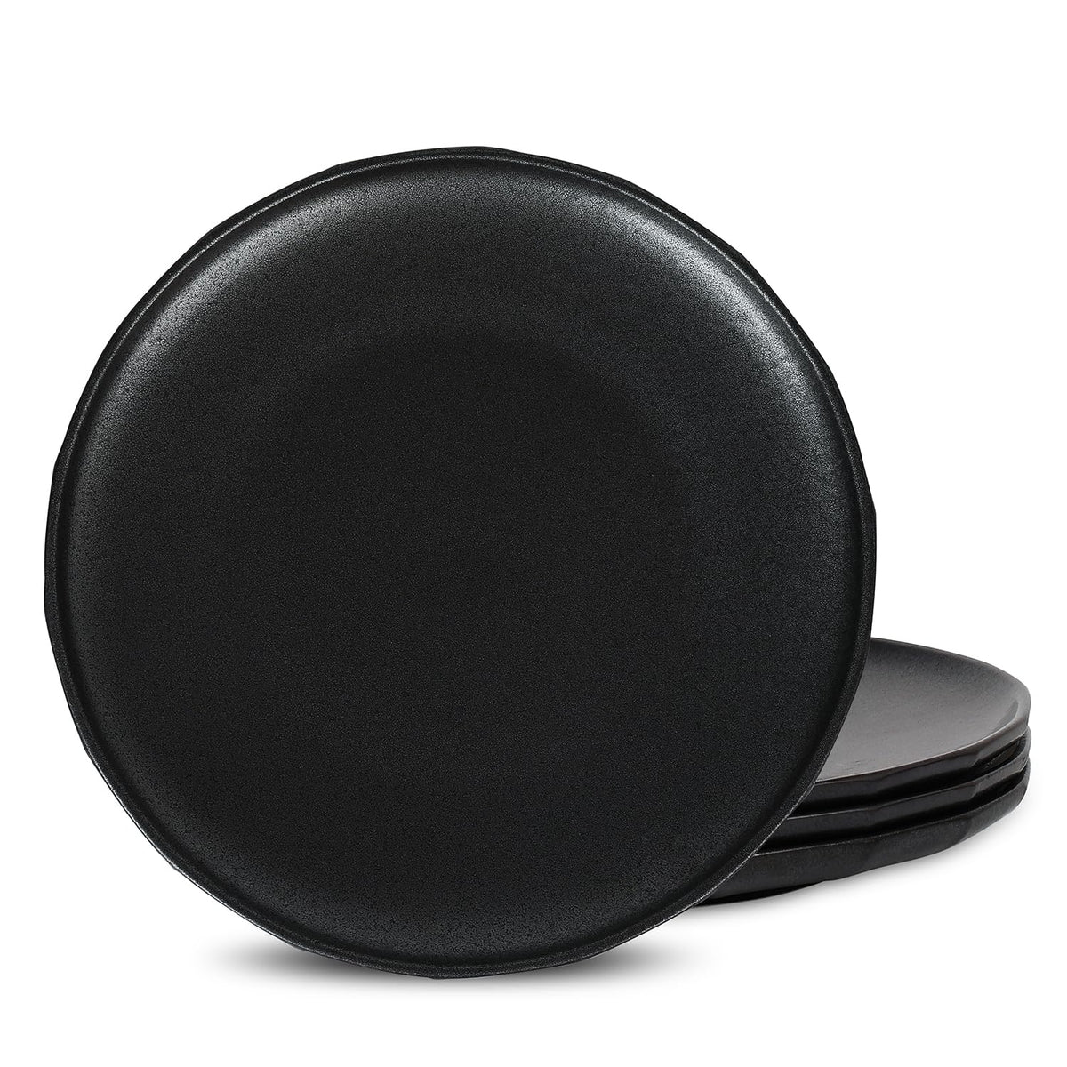 Stone Lain Rio 4-Piece Pasta Bowl Set Stoneware, Black