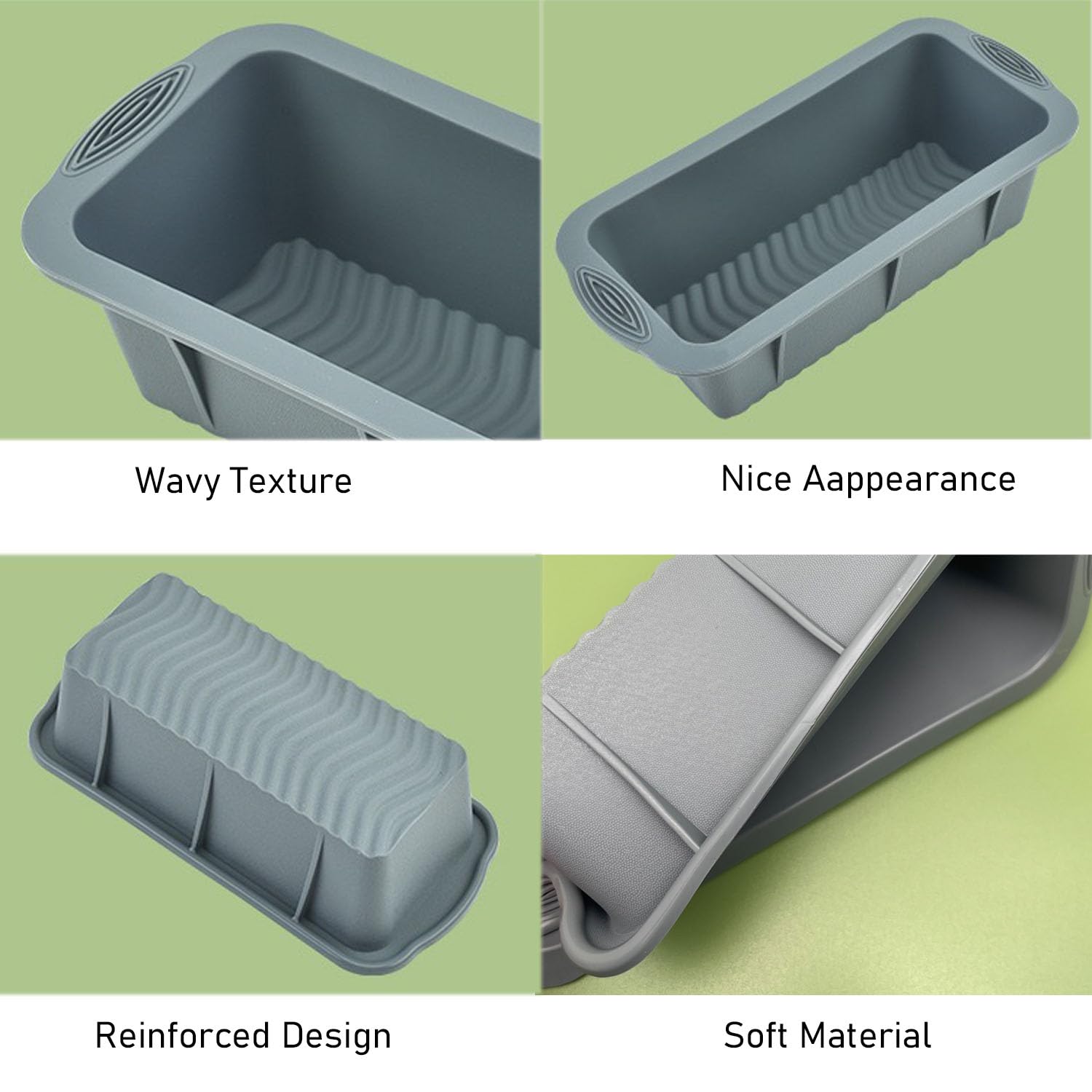 5Pcs Extra Large Ice Block Mold, Grey Silicone Ice Block Molds for Ice Bath Tub, Big Ice Cube Molds for Ice Bath, Ice Maker for Cold Plunge or Coolers, Ice Tray Accessories for Ice Bath Chiller