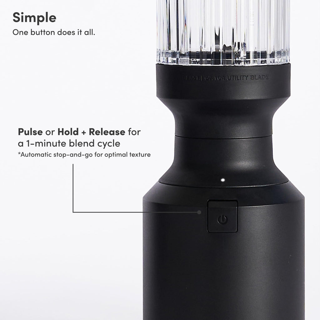 Beast Mini Blender Plus, Countertop Blender, Carbon Black, 600W