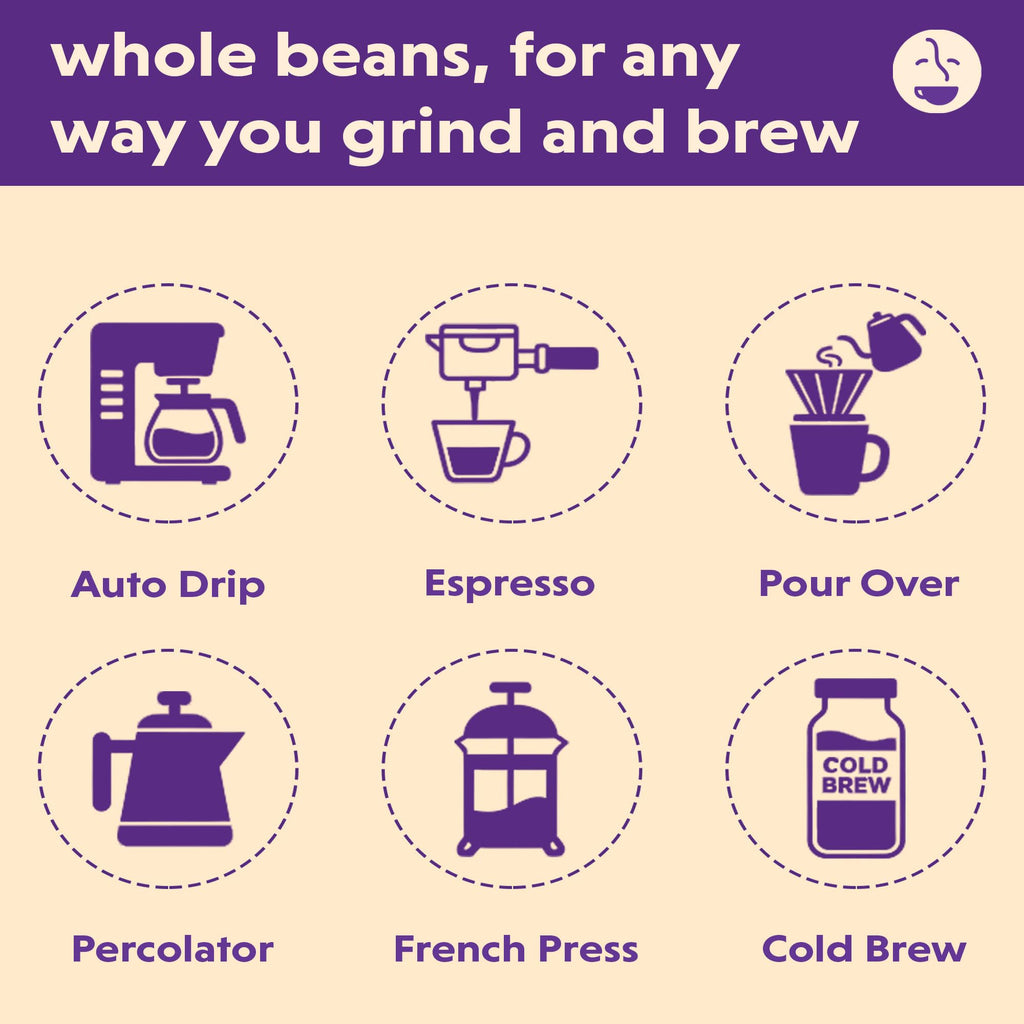 Coffee Bean Direct Dark Kenya AA, Whole Bean, 2.5lb Bag