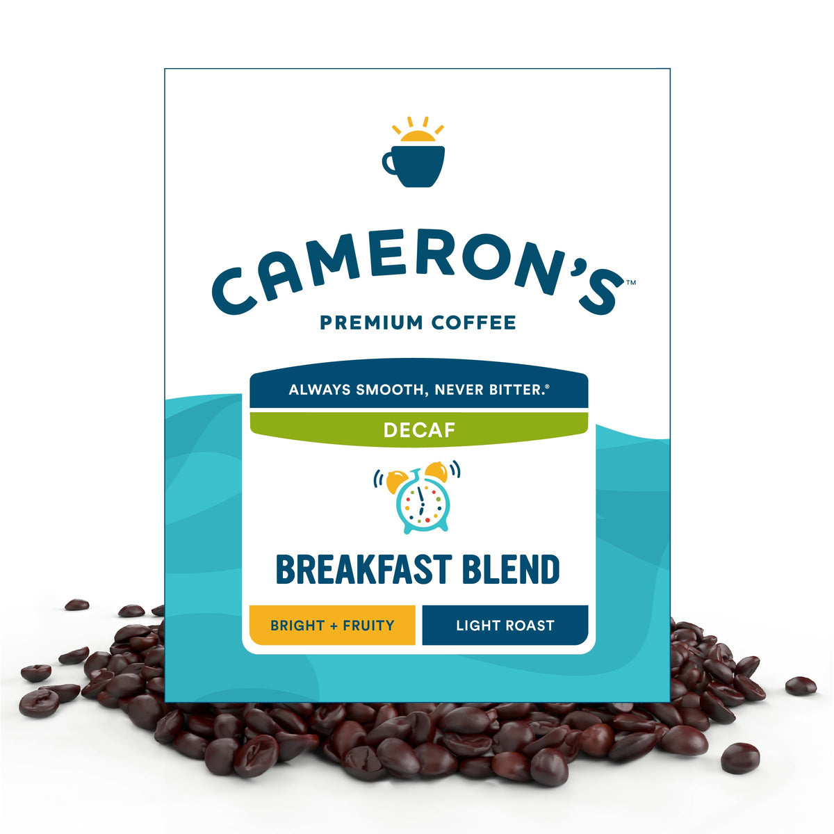 Cameron's Coffee Roasted Whole Bean Coffee, Scandinavian Blend, 28 Ounce