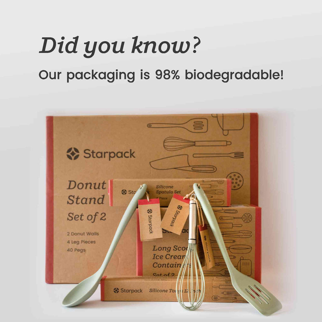 Starpack Get a Grip Silicone Kitchen Tongs (12 Inch) - LFGB Non Toxic, 600°F Heat Resistant, BPA-Free - Heavy-Duty Stainless Steel, Locking - Dishwasher Safe for Nonstick Cookware