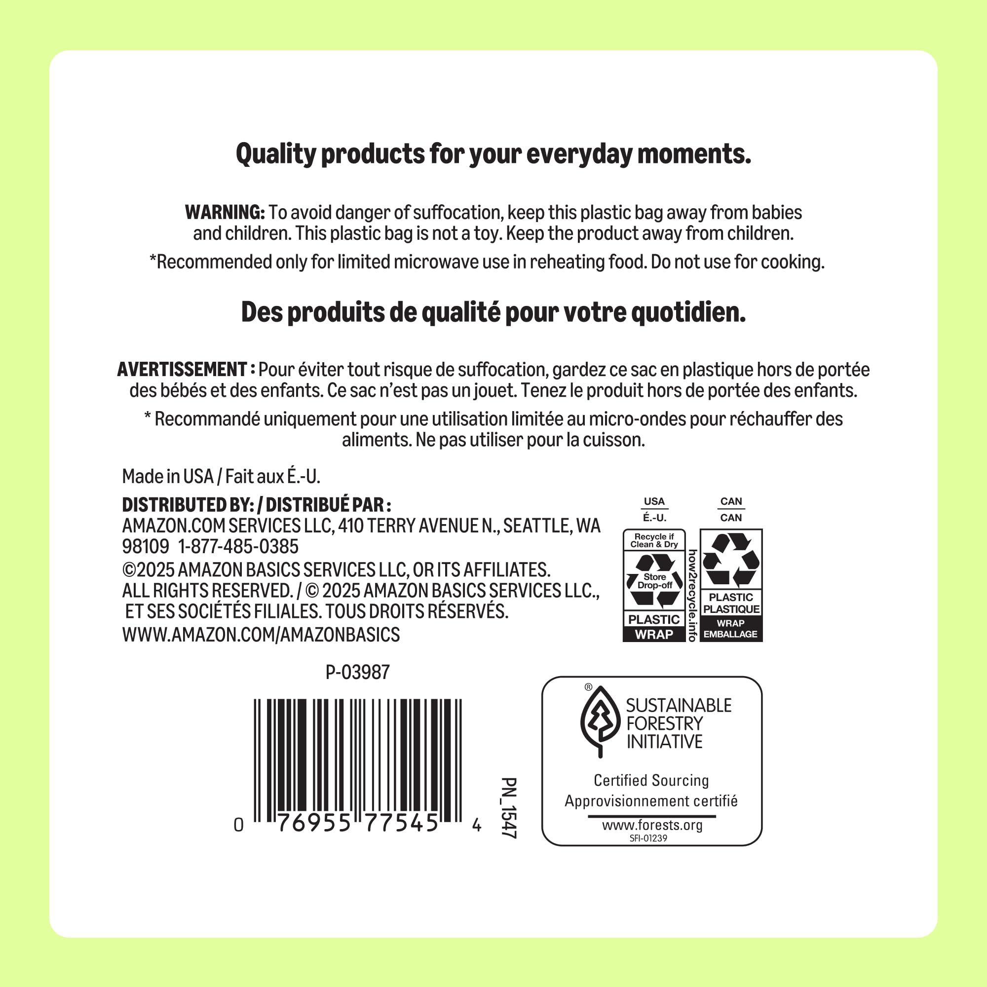 Amazon Basics Everyday Disposable Paper Plates, 8.62 Inch, Microwave-Safe, Cut Resistant, Soak-Proof, 100 Count, Packaging May Vary