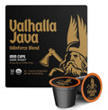 Death Wish Coffee Valhalla Java Medium-Dark Roast Pods, Organic, 50 Count