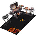 Thmins 100x51 Inches Extra Large Under Grill Mat for Outdoor Grill