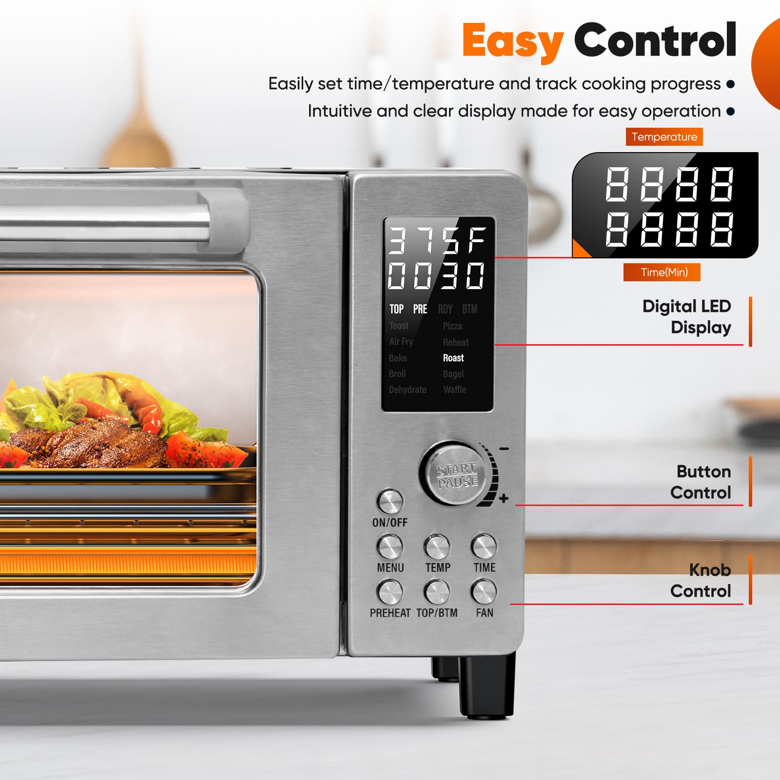 Nuwave Bravo Pro Convection Air Fryer Combo, 2025 New and Improved